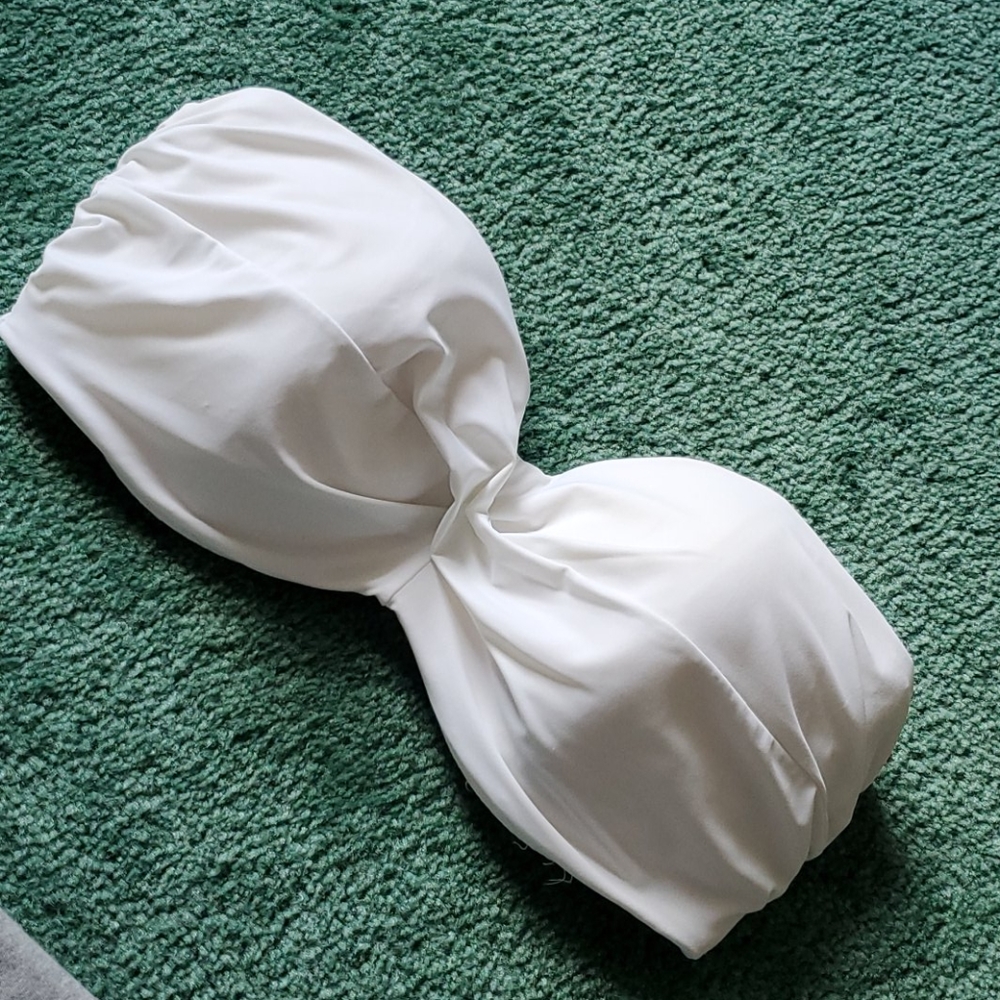Victoria's Secret Bikini Top Angel white 38DD
